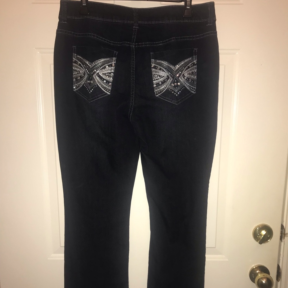 Chicos Bling Jeans, size 1=Medium